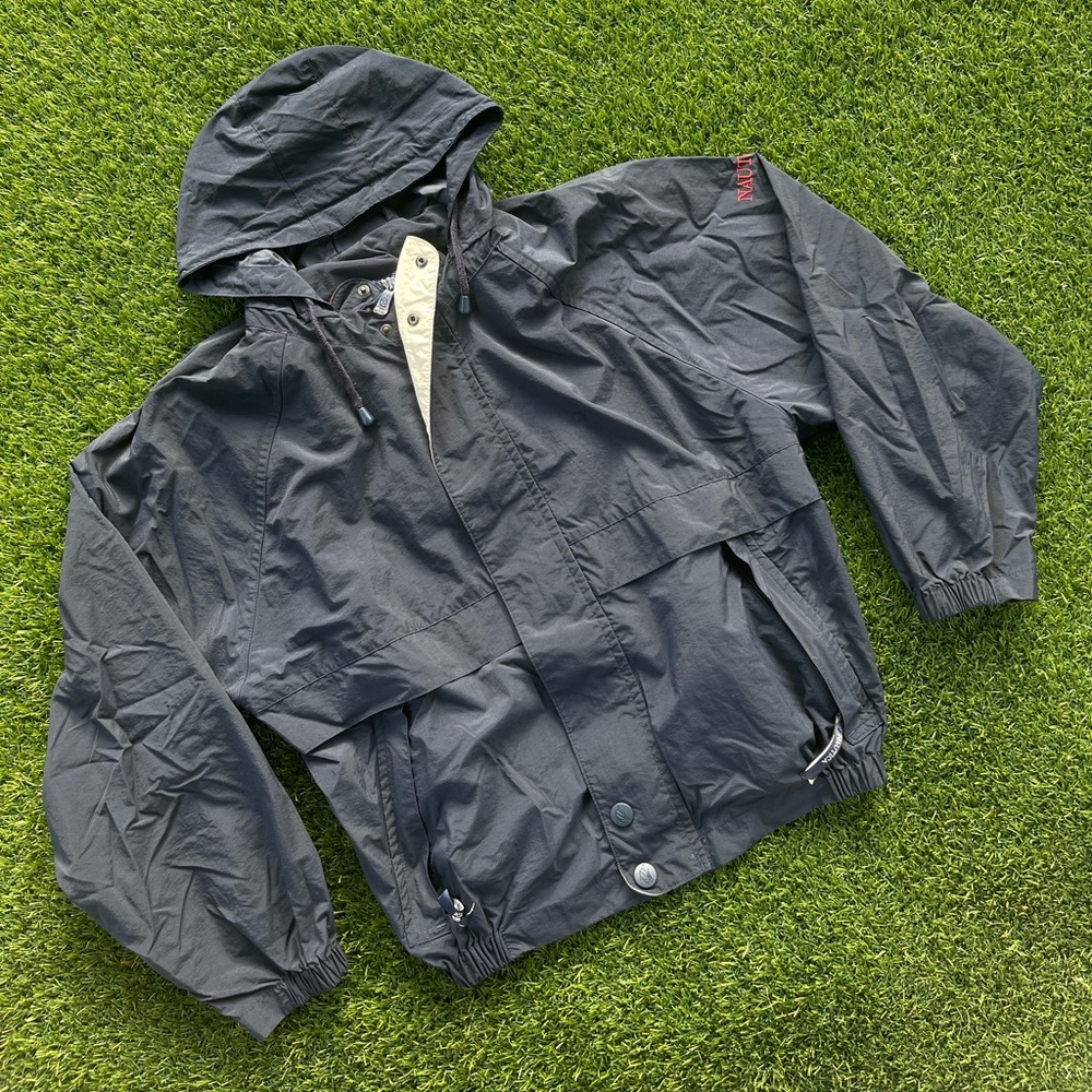 90’s Nautica rain coat